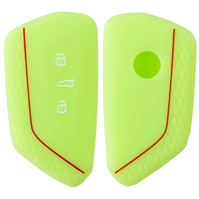 ID.6 CROZZ, Talagon, ID.3X, Car key bag - luminous-green-red-line