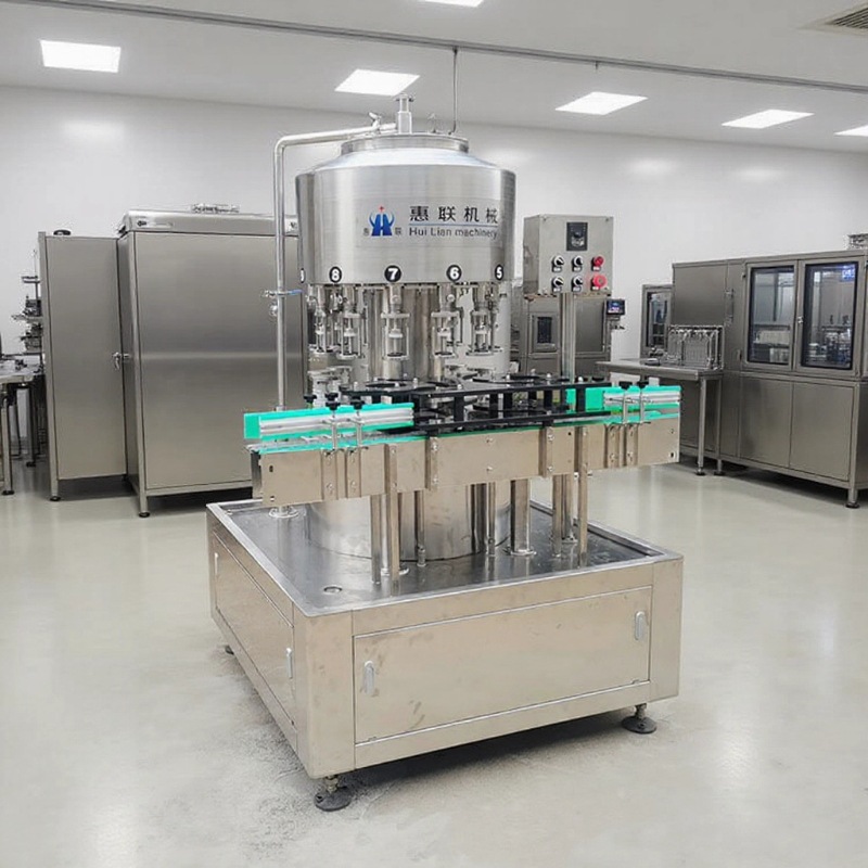 全自动果酒灌装机 柑桔酒 荔枝酒灌装设备 负压灌装机