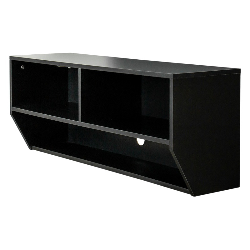 Mueble de TV montado en la pared gabinete pequeño apartamento sala de estar moderno minimalista colgante montado en la pared gabinete de TV