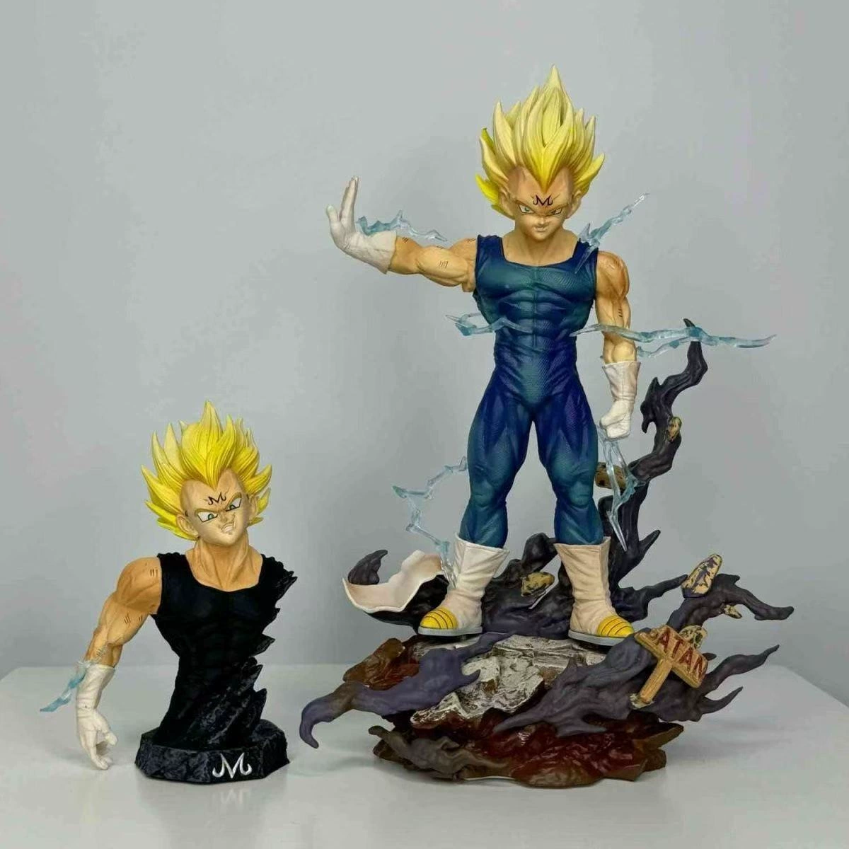 Супер Сайян Резонансная серия HB Demonic Vegeta Magic Полуфигура Модель Фигурка в штучной упаковке