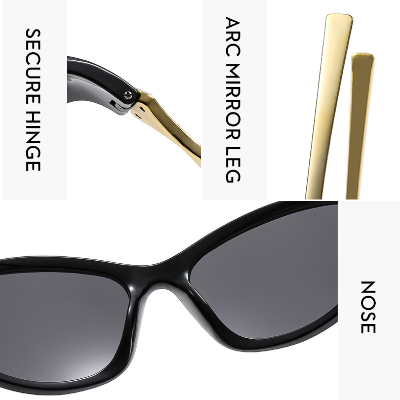 45g Weight Full Frame Glasses Structure Sunglasses Classification PC, UV400 Protection Lens Material Special-Shaped Mirror Glasses Style Outdoor, Travel Occasion Geometric Pattern Unisex Gender Streetwear Style Streetwear Geometric PC UV400 Protection Special-Shaped Mirror Full Frame Men's Sunglasses 5