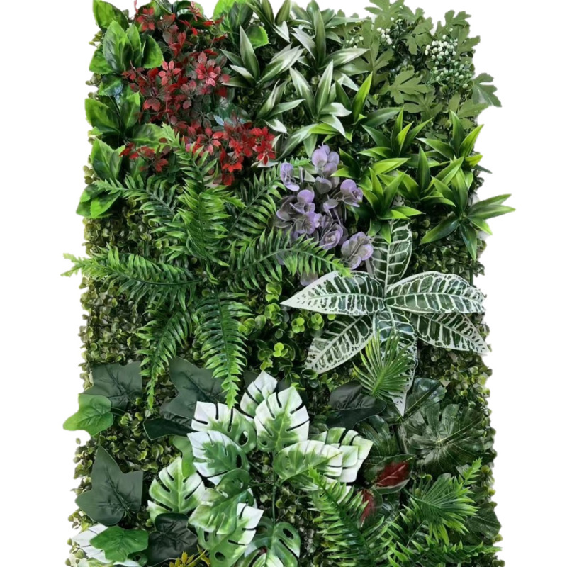 クロスボーダー 50 × 100cm 人工シミュレーション植物壁屋外壁装飾結婚式展示ドアバルコニー|undefined