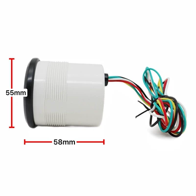 automobile instrument Diesel Vehicle Tachometer 0-6000Rpm