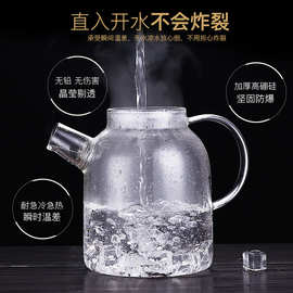A6L新疆耐高温茶壶烧水养生壶电陶炉玻璃茶壶家用烧水壶煮茶器