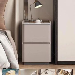 Solid Wood Bedside Table Narrow Light Luxury Household Small Bedside Cabinet Ultra Narrow Simple Modern Bedroom Storage Gap