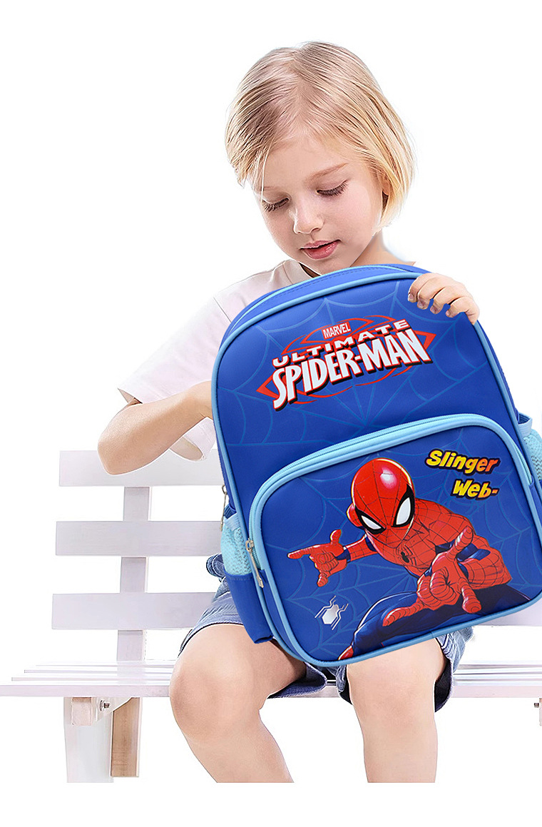 Mochila infantil mochila infantil niños 3 - 4 - 5 - 6 años de edad niños niños mochila de hombro de dibujos animados Spiderman