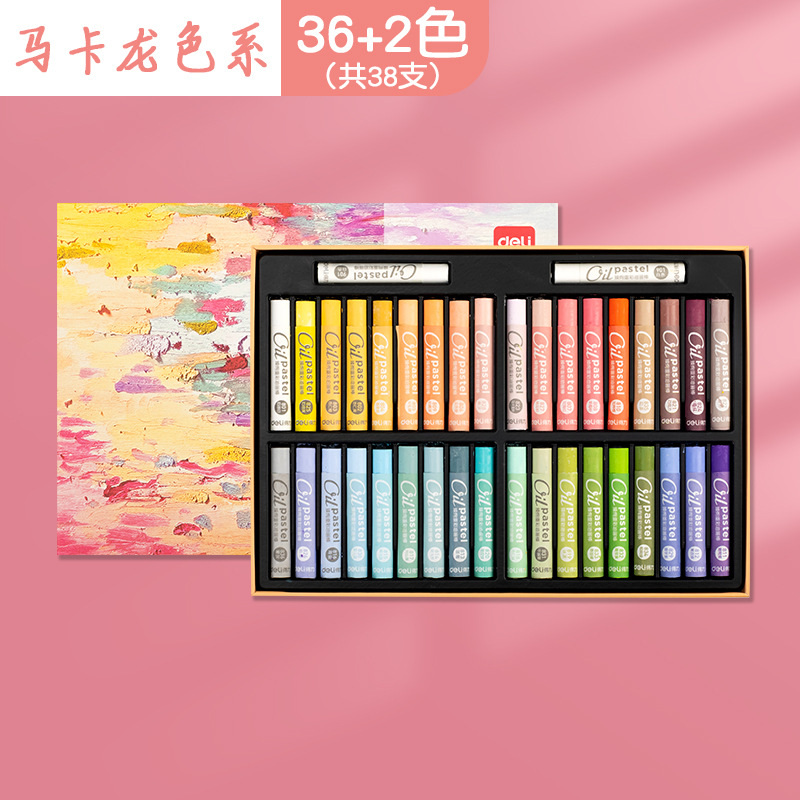 Pasteles al Óleo de Color Intenso Suave para Pintura y Dibujo DIY