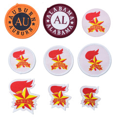 新款少先隊員徽章布貼補丁貼胸針校園學生少先隊隊徽布貼標誌背膠