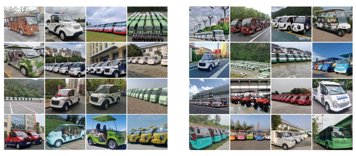 Wuling T Series Electric Golf Cart Tourist Resort Vigor Green Close to Nature Freedom