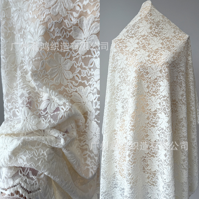 Nueva tela de encaje de Chenille, tela de encaje de flojo, tela de camiseta, tela de encaje de otoño y invierno