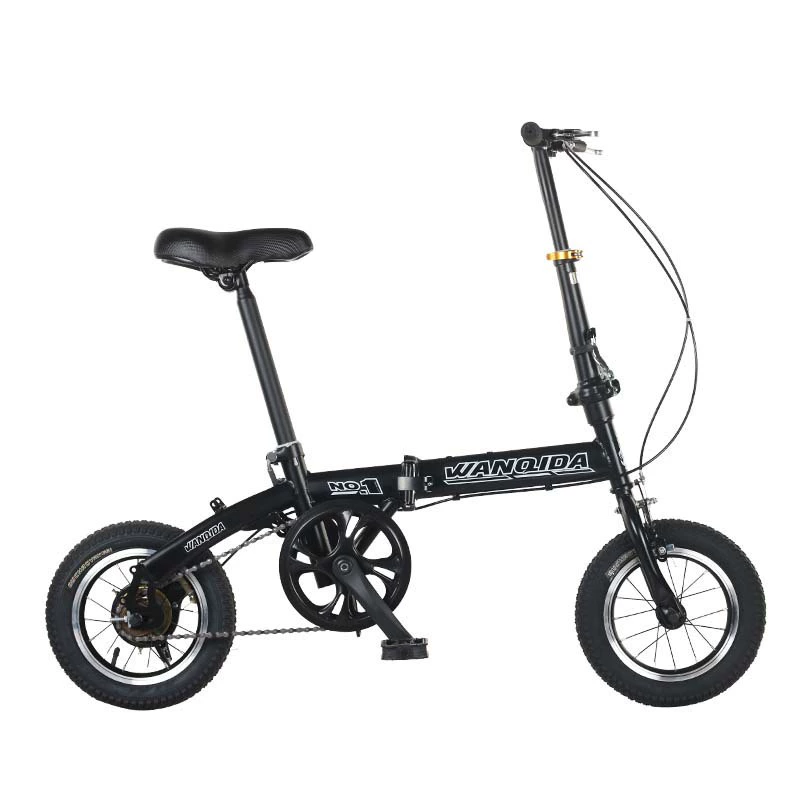 Folding handheld bike with brake system for adults for men and women for students