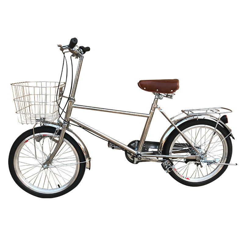 Japanese-Style Cycling Leisure Japanese-Style Variable Speed 2222inch Stainless Steel Internal Three-Speed Export Adult Unisex Mobility