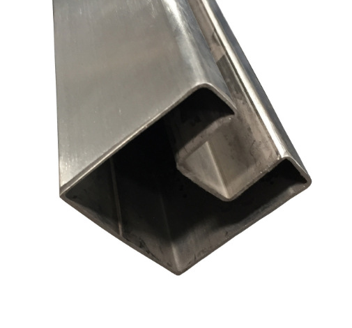 40 handrail square groove pipe 6 meters