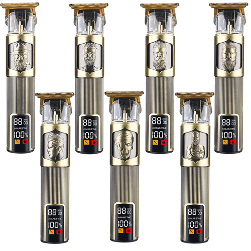 Electric hair clipper, pet electric trimmer, cross-border electric razor, charging hair cutter, oil head trimmer set, cross-border