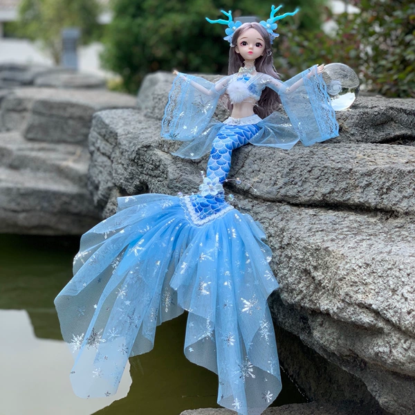 Hanfu fish blue
