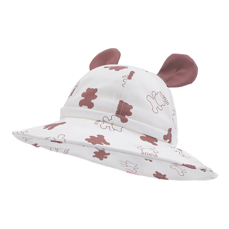 Sombrero de bebé primavera y otoño para bebés, sombrero de pescador, sombrero de protección solar, gorra de gran borde delgada y transpirable para hombres y mujeres