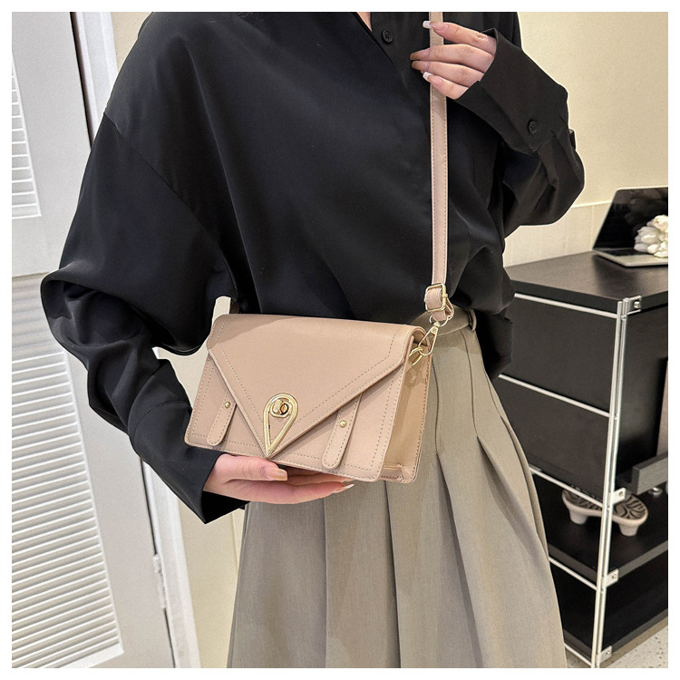 Taschen Nischendesign für Damen 2023 Neue trendige und modische Autonähte Einzelschulter mit High-End-Schnalle_voghion.com