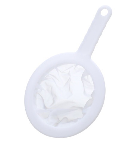 Soy milk filter sieve ultra-fine juice leakage mesh slag separation filter mesh cross-border plastic kitchen colander
