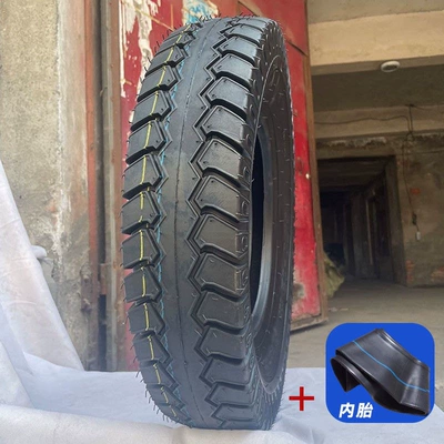 Non-industrial tires | tricycle tires, outer and - 500-12-old-plain-pattern-10-layer-thickened-tire-inner-tube