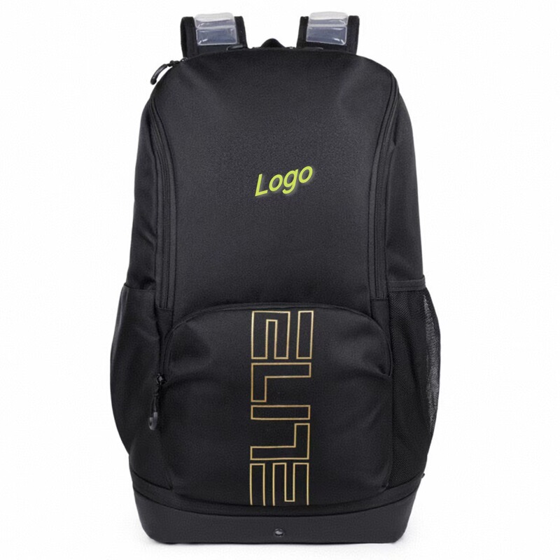 Elite Backpack with Airbag, Basketball Bag, Shoe Compartment, Air Cushion School Bag, Travel Outdoor Hiking Backpack, Lightweight Student Bag