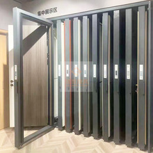 定制木门展示架门板货架门套推拉展架铝合金门展具金属可移动支架