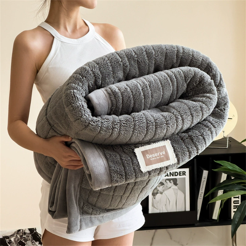 Одеяло-подушка Keep-Warm, утолщённая двухслойная флисовая ткань, различные размеры и цвета