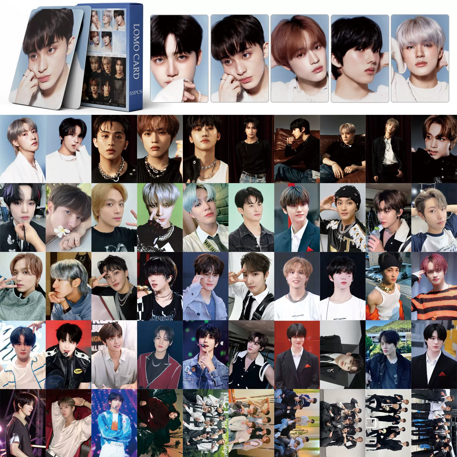 55 карточка NCT DREAM 2024 Season's Greetings Lee Mark Huang Renjun