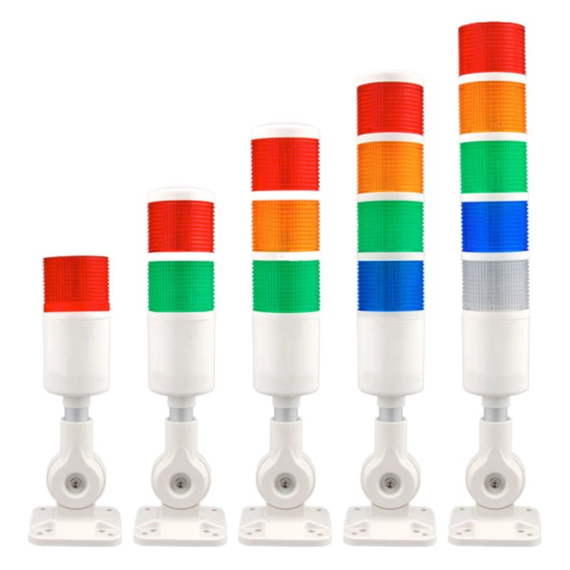 Светодиодная трехцветная сигнальная лампа, сигнальная лампа, сигнальная лампа станка, сигнальная лампа, сигнальная лампа, сигнальная лампа, звуковая и световая сигнализация