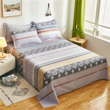 全棉床单纯棉印花斜纹加密床单学生宿舍单人双人床单床上用品批发