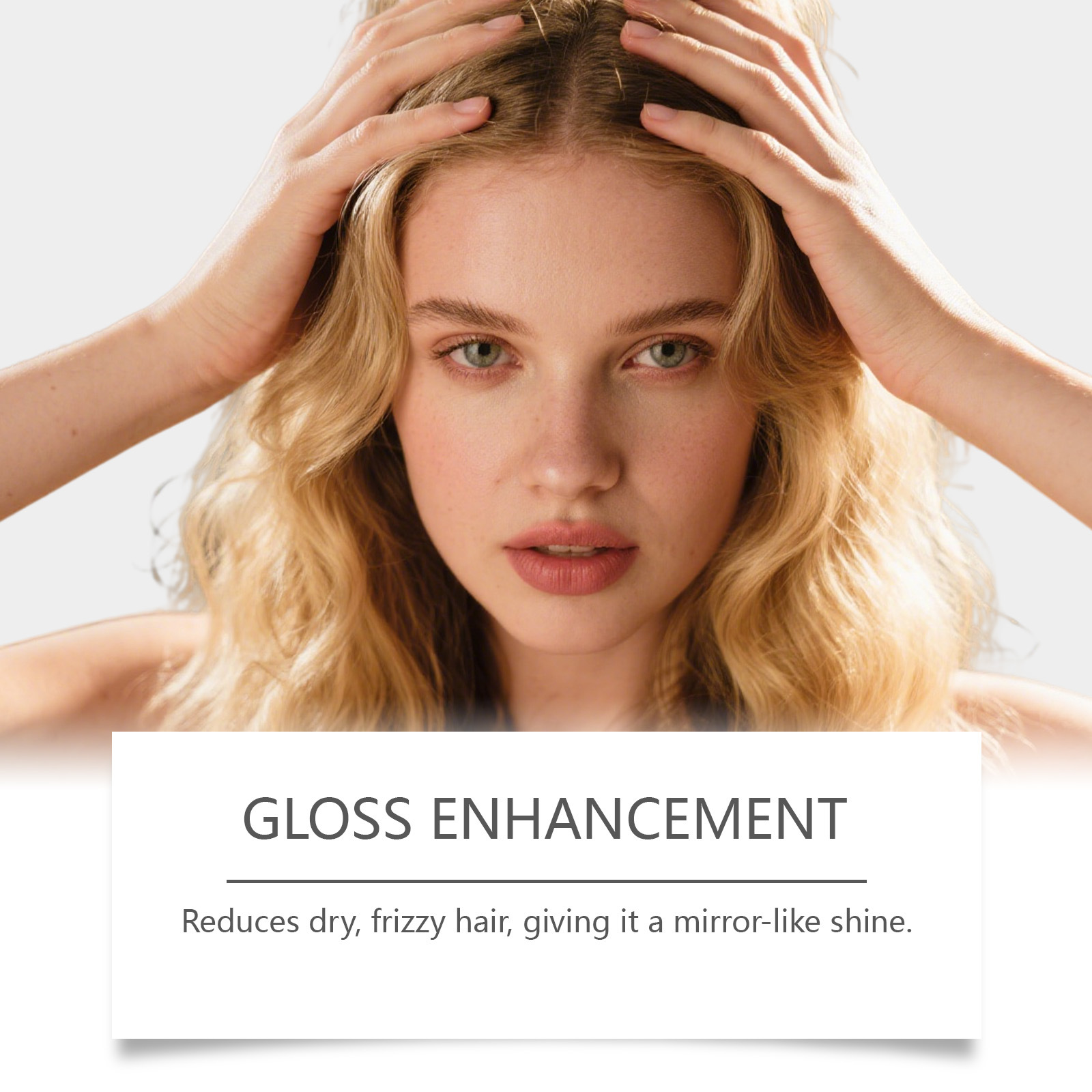 HOEGOA Copper Peptide Hair Serum Humectant Hair Serum Smooth Hair Serum Hair Care