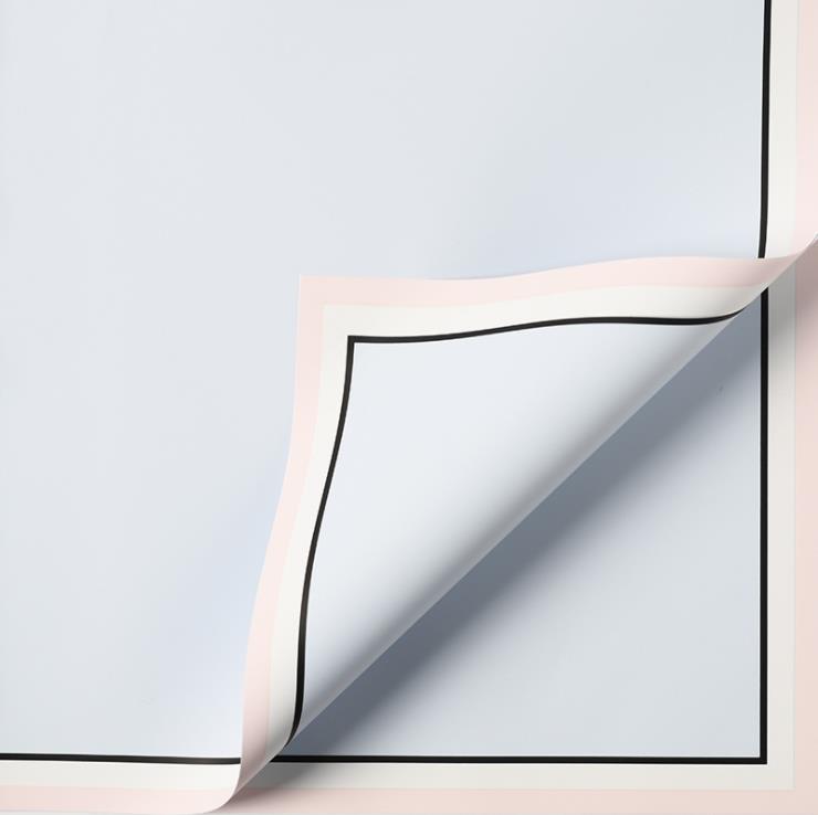 57 * 57cm; 4 burbujas azules