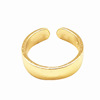 Magnetic golden one size ring, wish, ebay, pink gold, European style