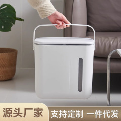 お茶のバケツのプラスチックの乾湿分離のお茶のかすのスクラップのバケツはパイプの家庭用窓のお茶のバケツの茶器のゴミ箱を配合します。