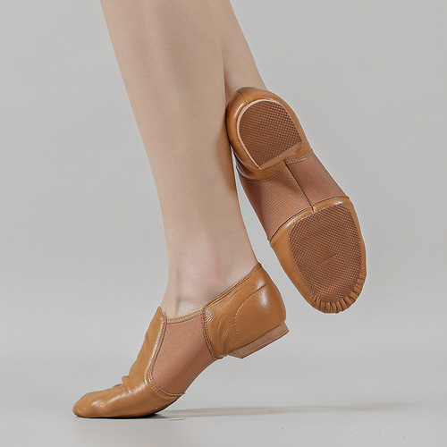 Cheerleading special shoes sheepskin adult competition training Latin dance shoes children's soft-soled practice breathable jazz dance shoes