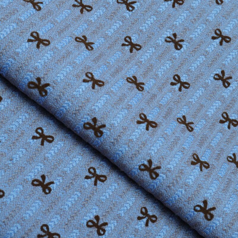 Coffee-Colored Bow Velvet Fabric, Korean-Style Retro Blue-Gray Square Scarf, Scrunchie, Improved Cheongsam, Bag, Shoe, and Hat Material