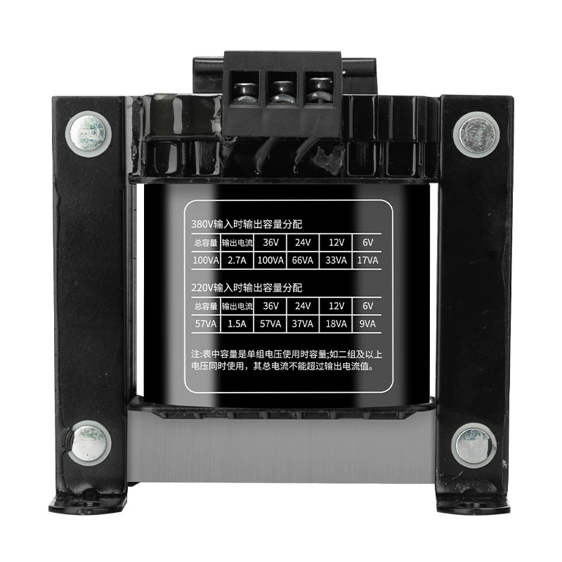 Однофазовый изоляционный трансформатор управления Zhengtai BK-150ВА 380 220В на 12 24 110В NDK-150Вт