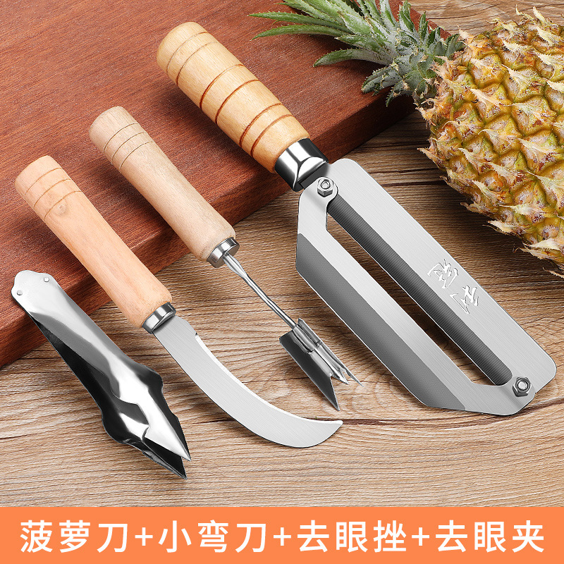 Cuchillo de asado cuchillo de corte de frutas cuchillo de piña cuchillo comercial pequeño regalo de acero inoxidable cortar verduras