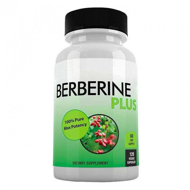 现货跨境tk亚马逊爆款工厂Berberinecapsules黄连素胶囊瓶装60粒|undefined