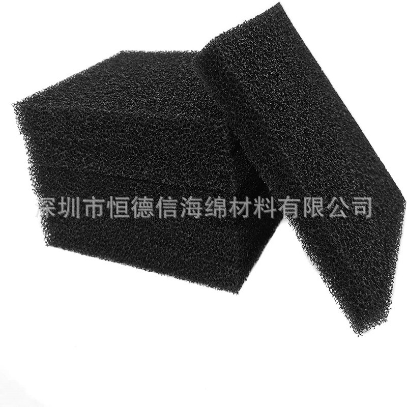 水塔过滤棉网 机械设备过滤棉 工业用活性炭蜂窝状聚氨酯防尘海绵