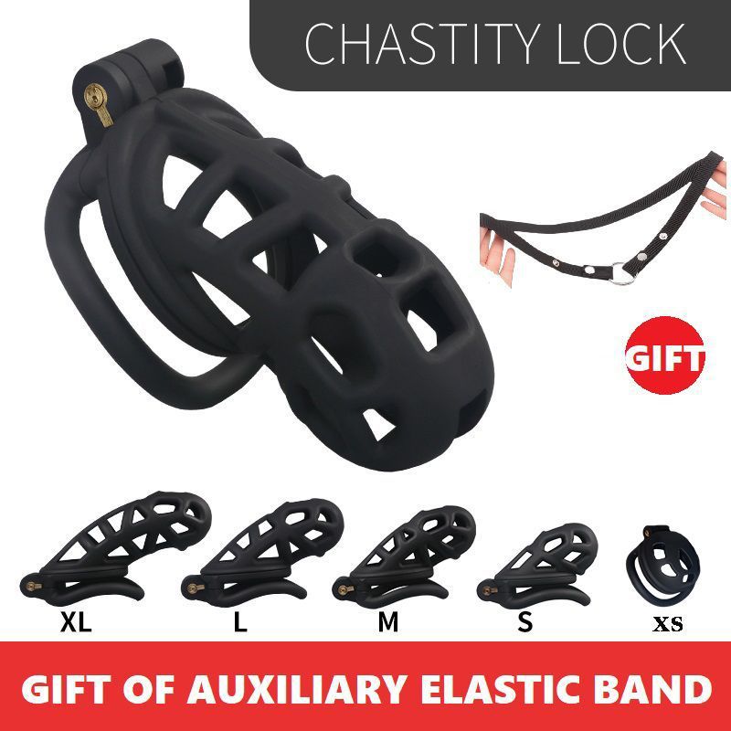 Cerradura de castidad mejorada Cobra para hombres sm virginidad cinturón de castidad para salir durante mucho tiempo abstinencia bloqueo de cb pseudo-madre