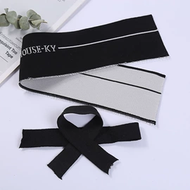 罗纹布;其他针织面料;松紧带