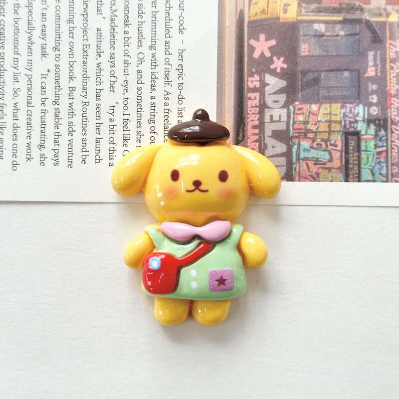 中号のかわいいショルダーバッグのサンリオの磁気冷蔵庫は漫画の磁気を貼って装飾のアイデアの3d立体の鉄の石を貼ります。|undefined