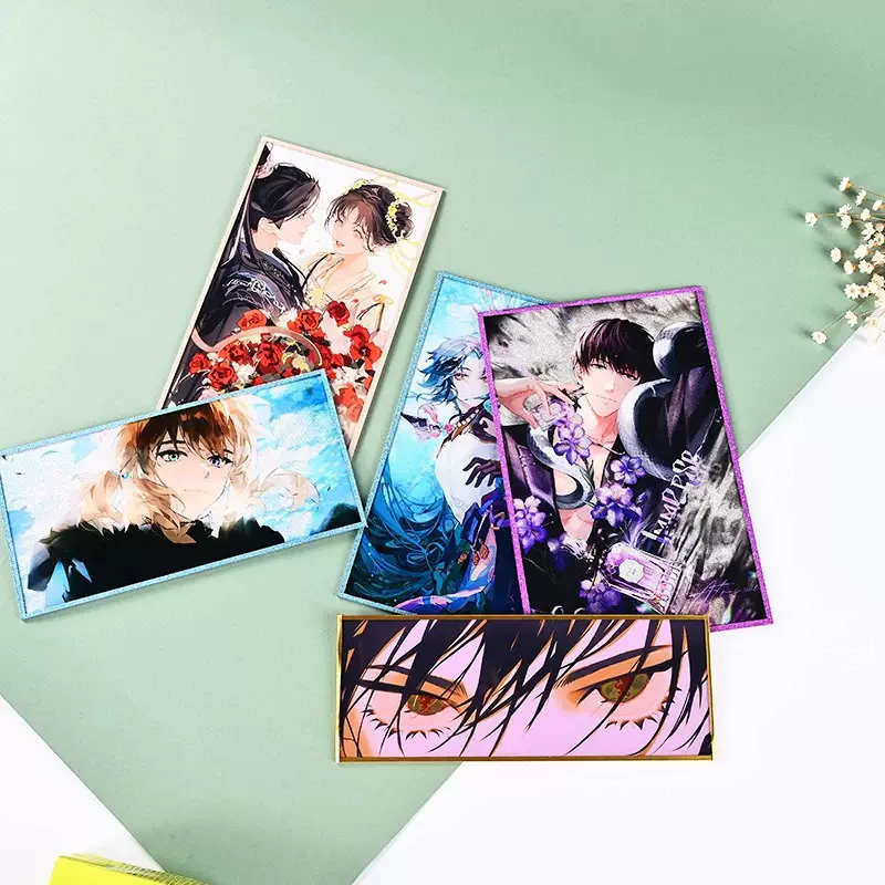 亚克力色纸动漫明星周边来图照片二次元谷子立牌摆件