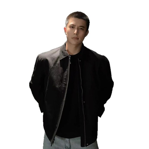 2025 American-style crew neck jacket, hardworking workwear jacket, fashionable versatile loose minimalist jacket