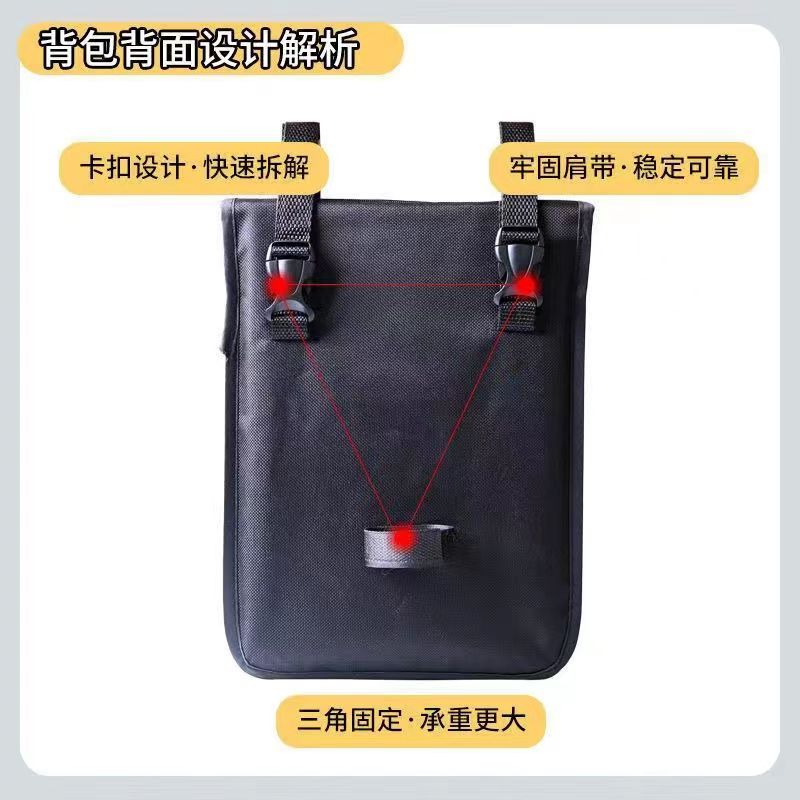 Electric Car Hanging Bag Front Storage Bag Waterproof Hanging Bag Battery Car Mobile Phone Hanging Bag Tram Motorcycle