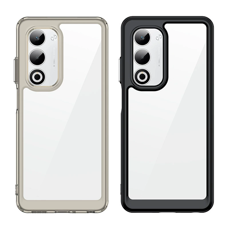 Чехол для OPPO A5 5G 2025 (международная версия) / A5 4G 2025 (международная версия), прозрачный акриловый противоударный защитный корпус