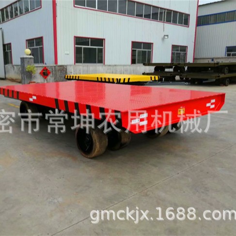 厂家供应   35吨平板拖车   厂内运输车  重型设备运输车