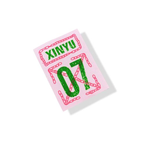  New Print Fabric Patchwork English Fabric Silk Screening DIY Fabric Badge Black and White Thin Fabric Patch Clothing Decoration Patch