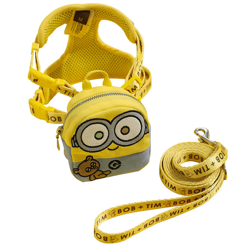 HOPET perros de tracción de cuerda pequeña perros Teddy Bear cinturón de pecho para caminar cuerda de gato cadena de perro