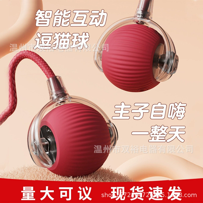 Трансграничный устойчивый к укусам автоматический дразнить кошачий шарик кошка игрушечный шарик от привет